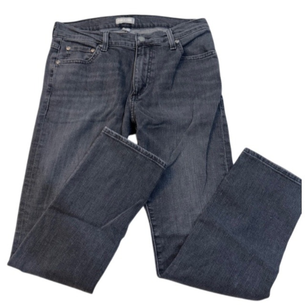 Ash &‎ Erie Slim Fit Jeans Mens 30x29 Charcoal Gray Shade-B Stretch Denim